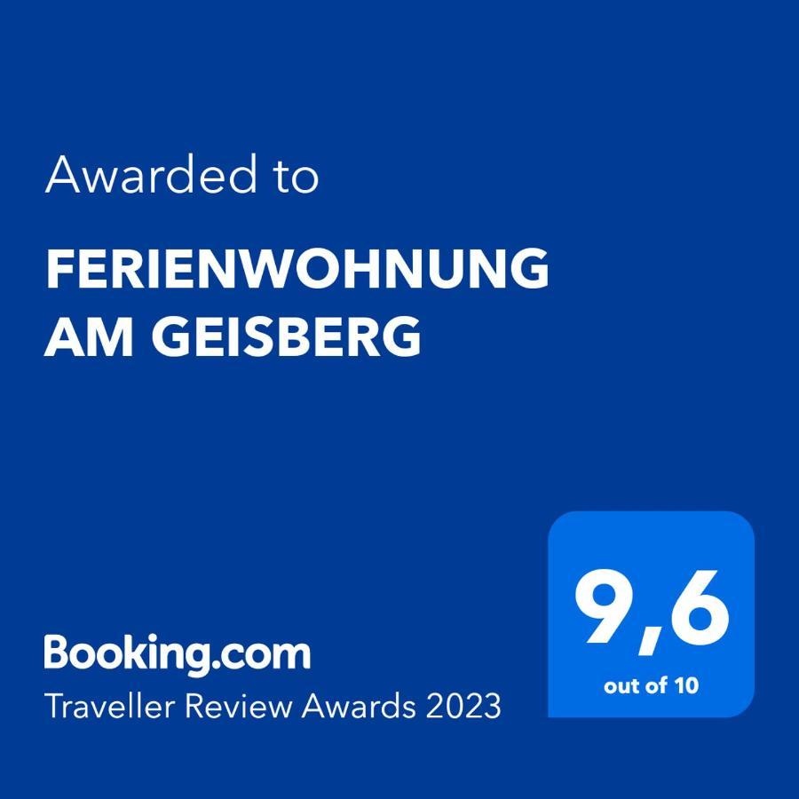 Ferienwohnung Am Geisberg Geisfeld  ภายนอก รูปภาพ